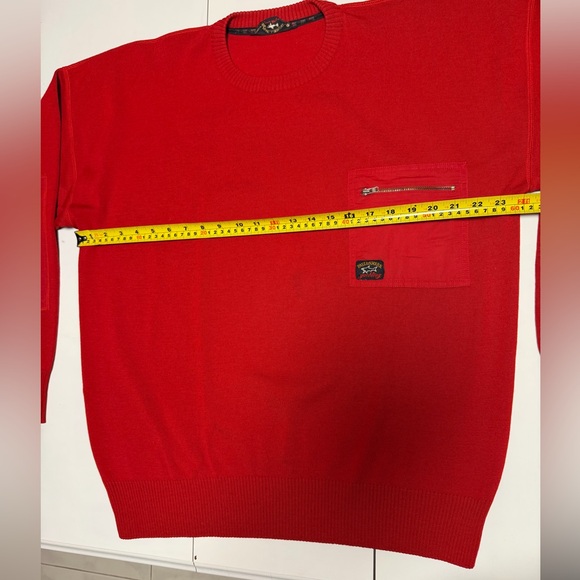 Paul & Shark red crew neck sweater - Picture 3 of 7